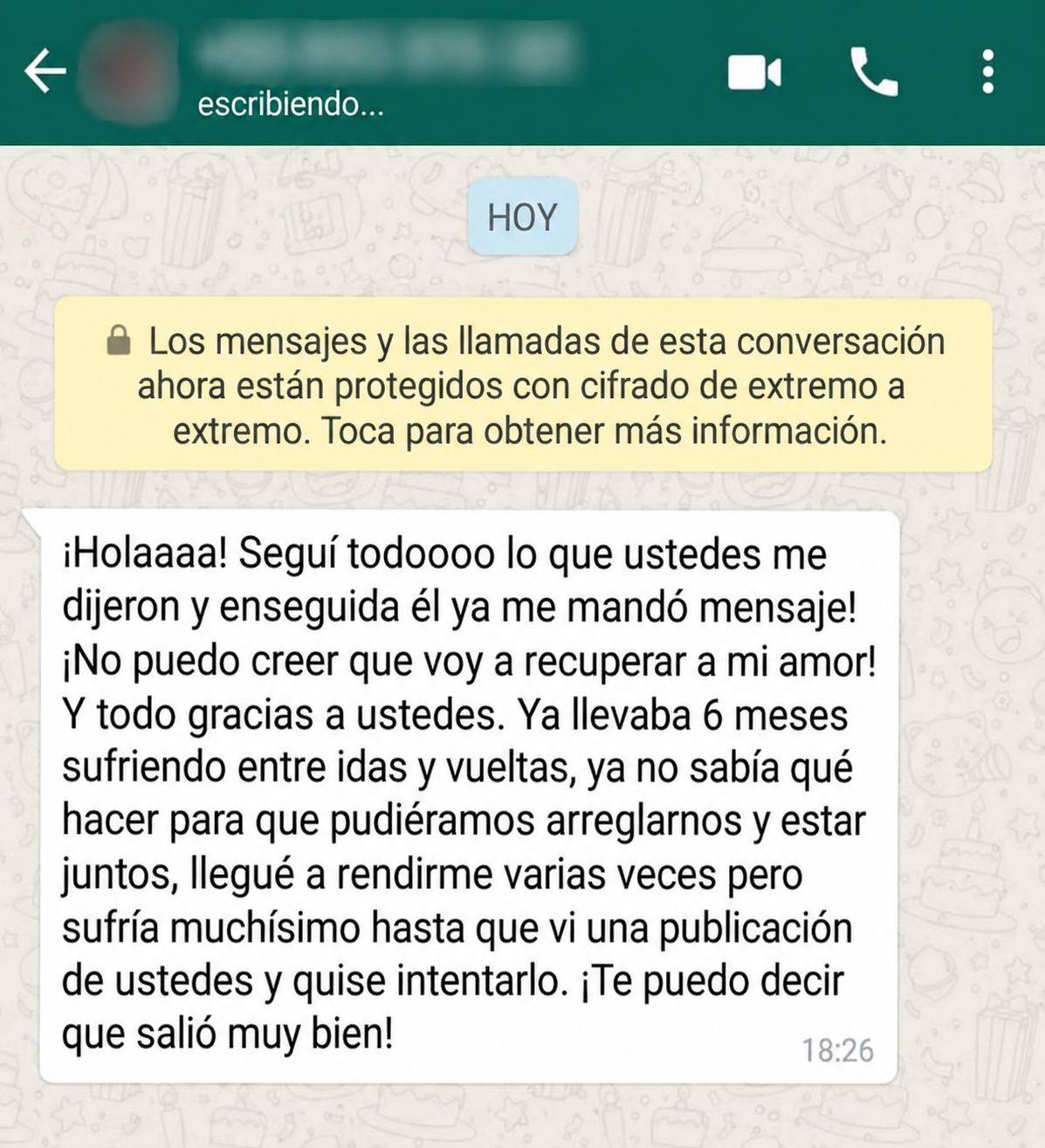 Testimonio real 2