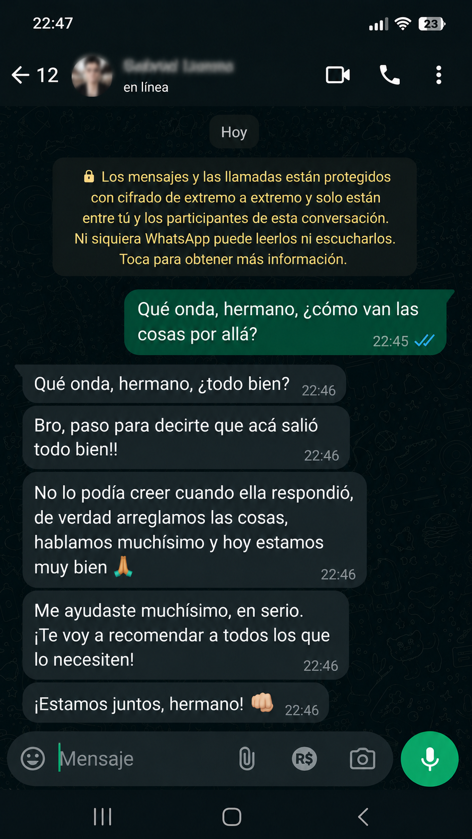 Testimonio real 5
