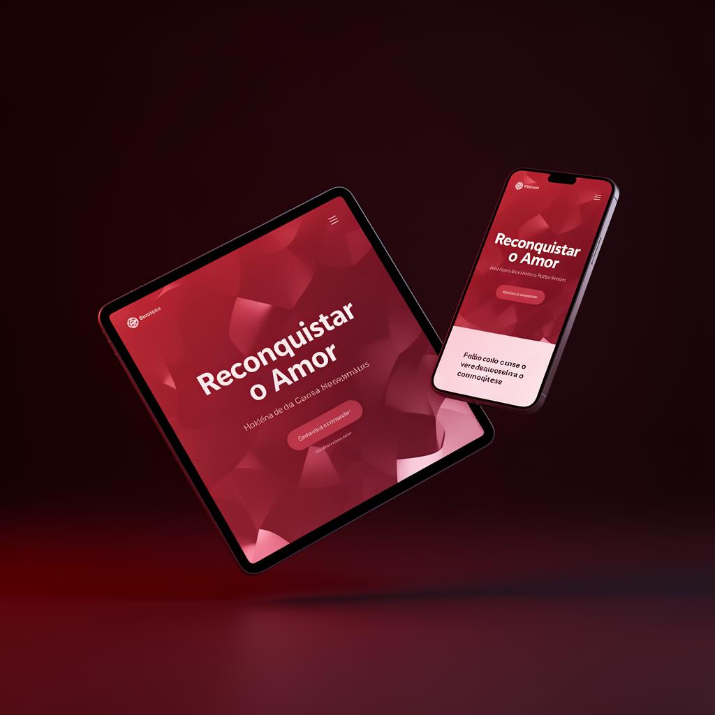 Mockup do produto Reconquistar o Amor